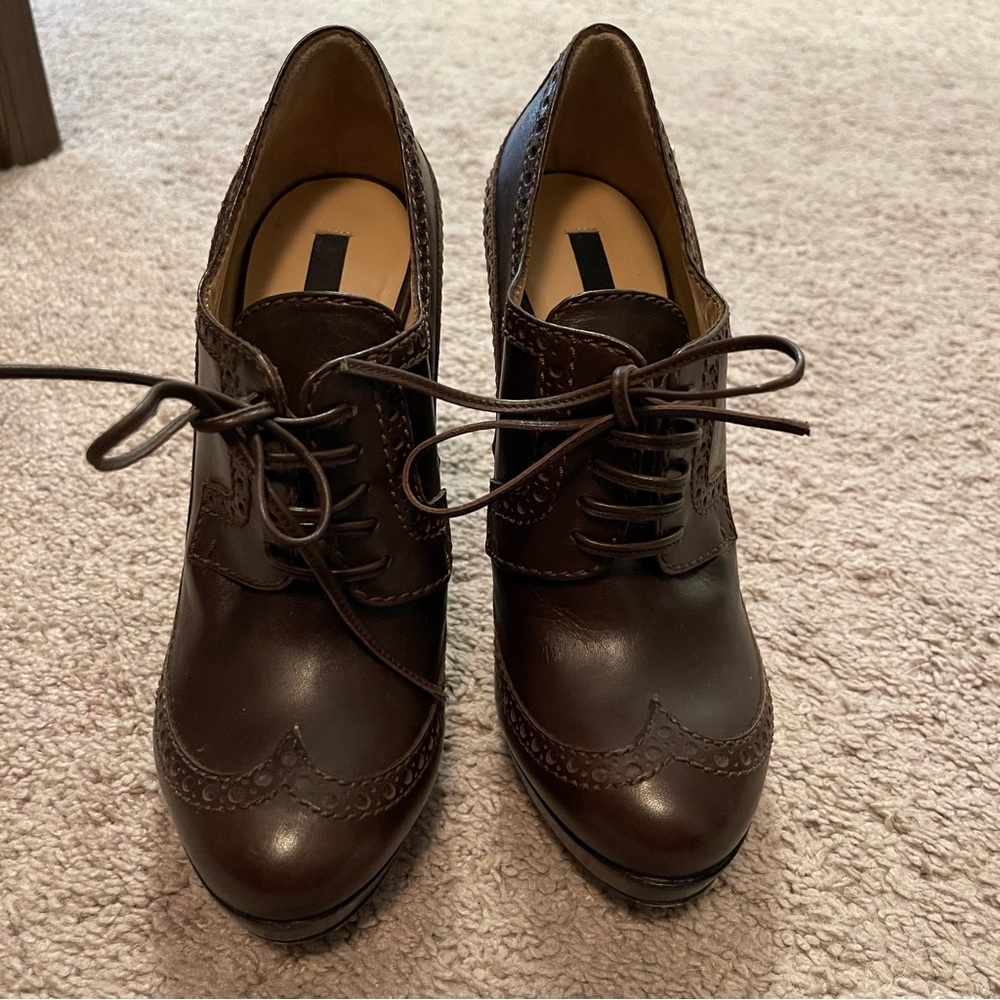 Gianfranco Ferre brown ankle boots